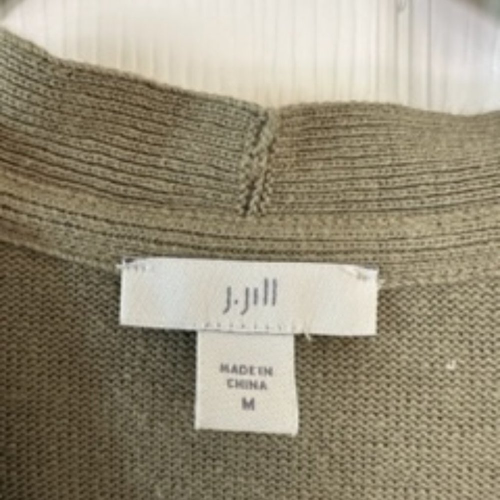 J. Jill Duster/V-neck Cardigan/Topper BNWOT - Picture 2 of 5
